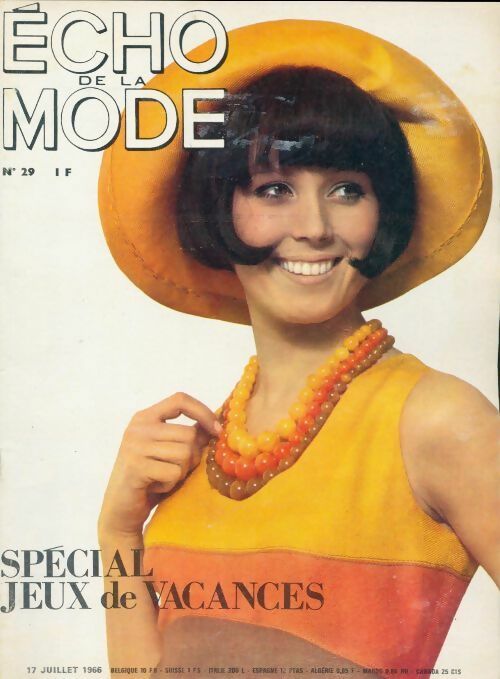 Livrenpoche : L'écho de la mode 1966 n°29 - Collectif - Livre
