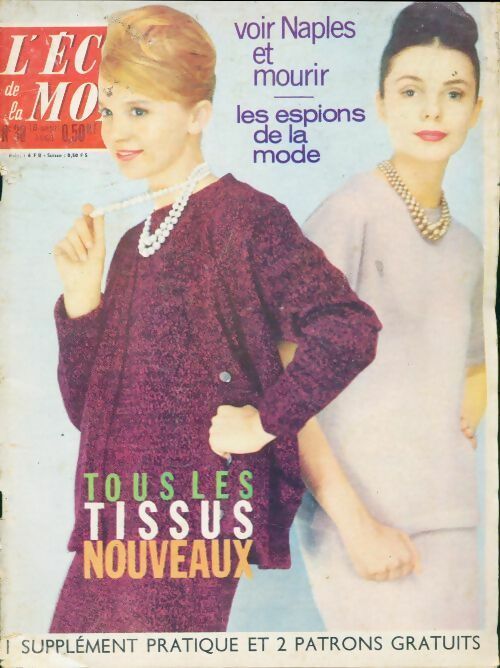 Livrenpoche : L'écho de la mode 1960 n°38 - Collectif - Livre