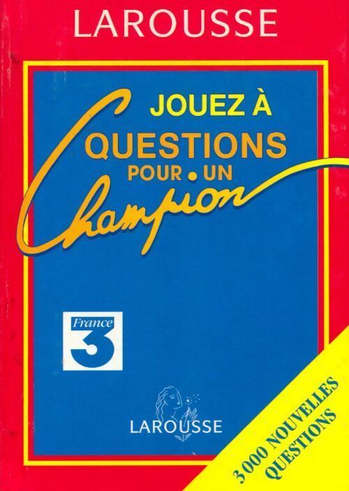Questions pour un champion. Livre-jeu 1997 - Collectif - Livre