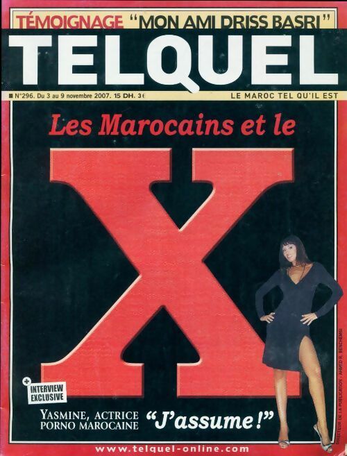 Livrenpoche : Telquel n°296 : Les marocains et le X - Collectif - Livre
