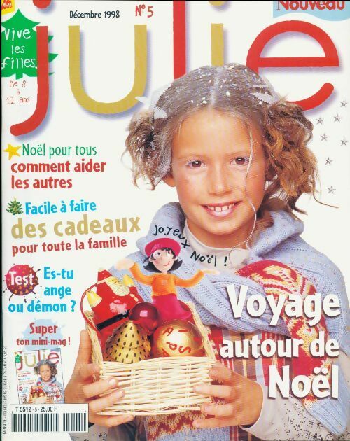 Livrenpoche : Julie n°5 : Voyage autour de Noël - Collectif - Livre