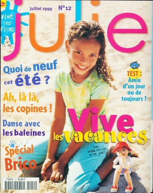 Livrenpoche : Julie n°12 : Vive les vacances - Collectif - Livre