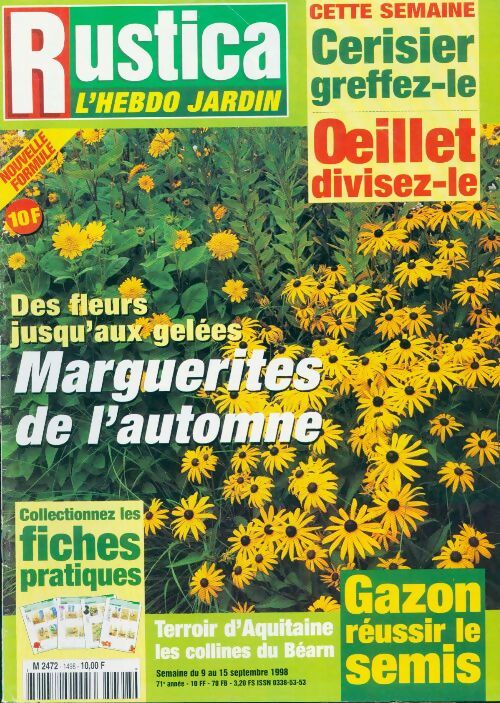 Livrenpoche : Rustica n°1498 : Marguerites de l'automne - Collectif - Livre