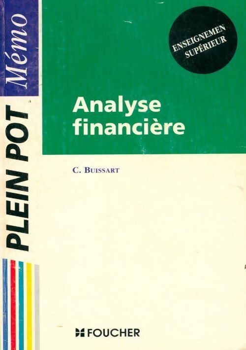 Livrenpoche : Analyse financière. Enseignement supérieur BTS - Collectif - Livre