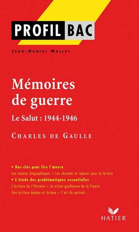 Livrenpoche : Mémoires de guerre Tome I : le salut 1944-1946 - Général Charles De Gaulle - Livre