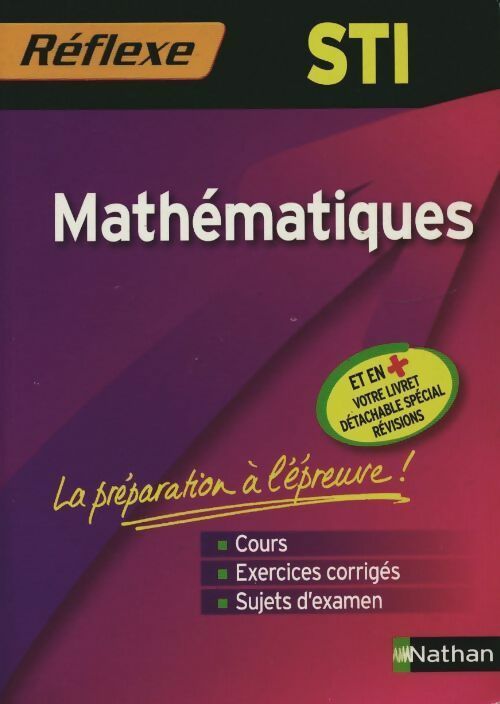 Livrenpoche : Mathématiques STI - Jean-Luc Dianoux - Livre