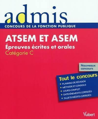 Livrenpoche : ATSEM et asem. Epreuves écrites et orales catégorie C - Elodie Laplace - Livre