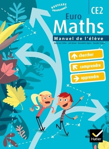 Livrenpoche : Euro maths CE2 - Joël Briand - Livre