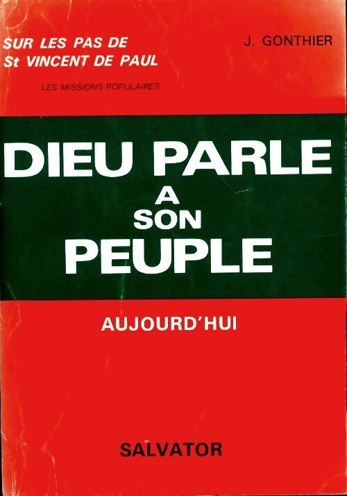 Livrenpoche : Dieu parle à son peuple - J. Gonthier - Livre