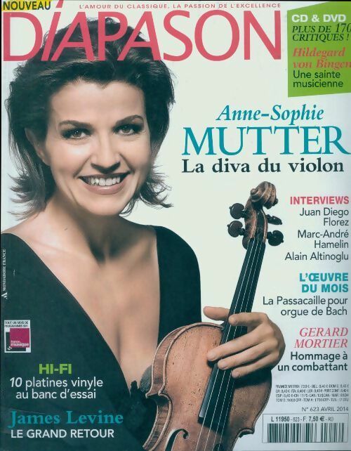 Livrenpoche : Diapason n°623 : Anne-Sophie Mutter - Collectif - Livre