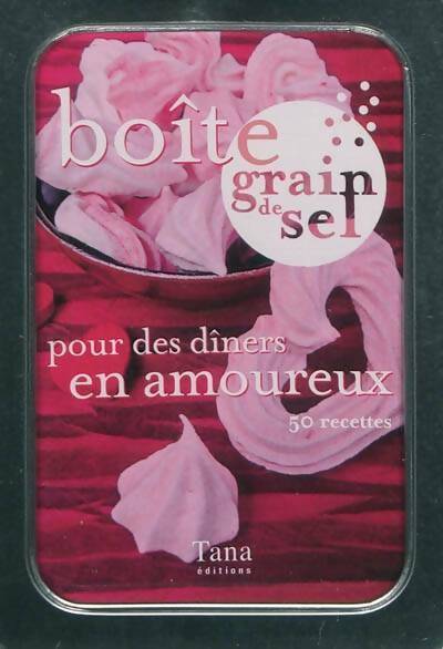 Livrenpoche : Boîte grain de sel pour des dîners en amoureux - Collectif - Livre