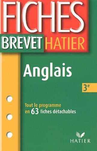 Livrenpoche : Anglais 3e - Corinne Touati Cohen-Coudar - Livre
