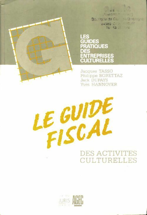 Livrenpoche : Le guide fiscal des activités culturelles - Collectif - Livre