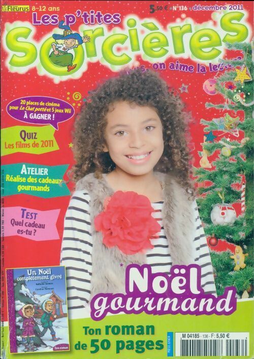 Livrenpoche : Les p'tites sorcières n°136 : Noël gourmand - Collectif - Livre