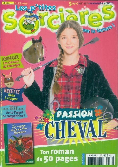 Livrenpoche : Les p'tites sorcières n°157 : Passion cheval - Collectif - Livre