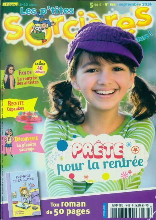 Livrenpoche : Les p'tites sorcières n°166 : Prête pour la rentrée - Collectif - Livre