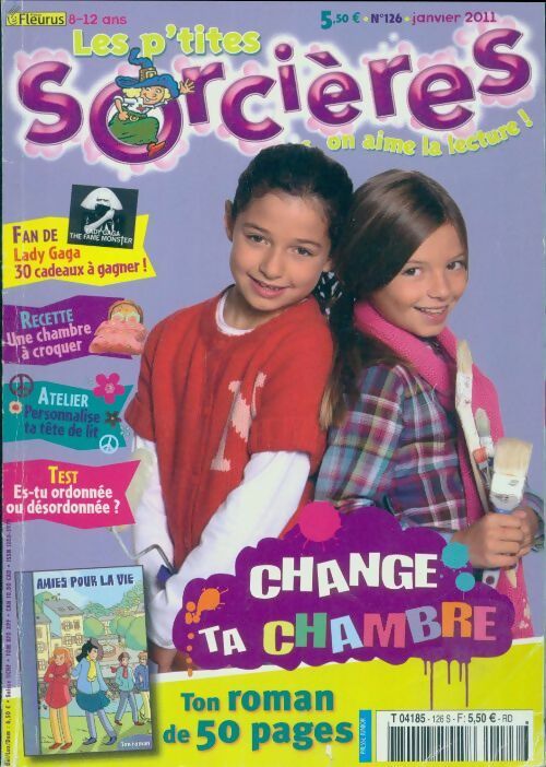 Livrenpoche : Les p'tites sorcières n°126 : Change ta chambre / Amies pour la vie - Collectif - Livre