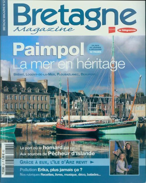 Livrenpoche : Bretagne magazine n°32 : Paimpol - Collectif - Livre