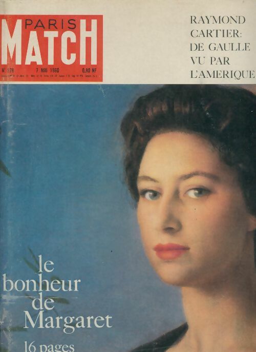 Livrenpoche : Paris Match n°578 : Le bonheur de Margaret - Collectif - Livre