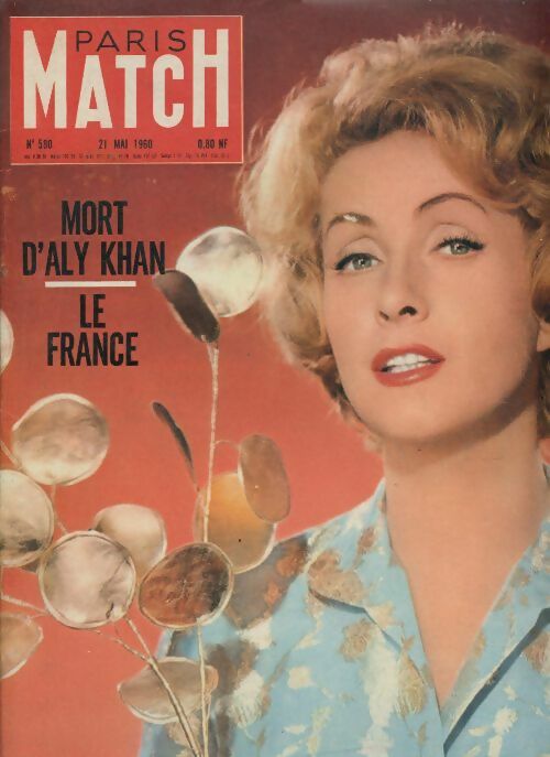 Livrenpoche : Paris Match n°580 : Mort d'Aly Kahn - Collectif - Livre
