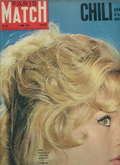 Livrenpoche : Paris Match n°582 : Chili - Collectif - Livre