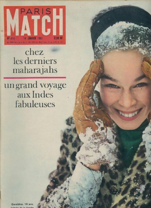 Livrenpoche : Paris Match n°614 : Chez les derniers maharajahs - Collectif - Livre