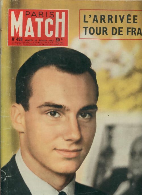 Livrenpoche : Paris Match n°433 : L'arrivée du Tour de France - Collectif - Livre