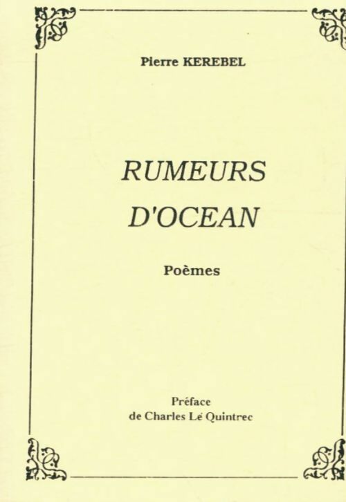 Livrenpoche : De brumes et de lumières - Pierre Kerébel - Livre