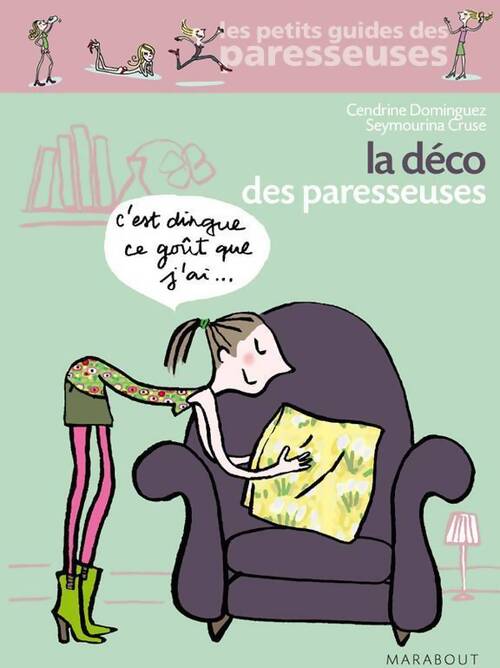 Livrenpoche : La déco des paresseuses - Cendrine Dominguez - Livre