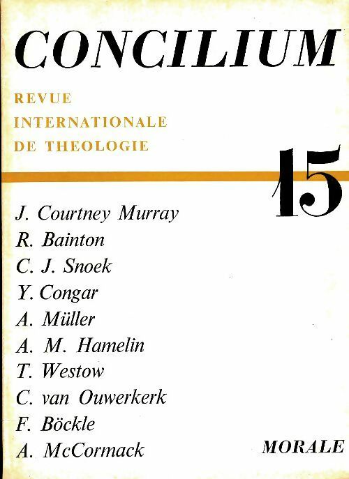 Livrenpoche : Concilium n°15 - Collectif - Livre