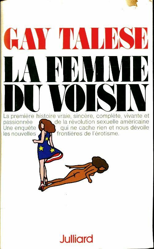 Livrenpoche : La femme du voisin - Gay Talese - Livre