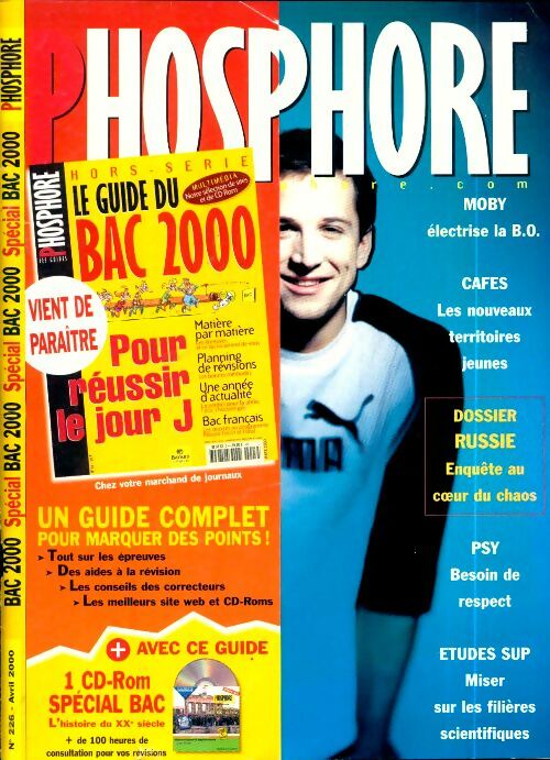 Livrenpoche : Phosphore n°226 : Guillaume Canet - Collectif - Livre