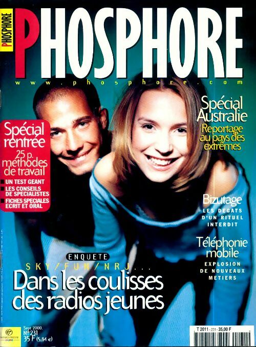 Livrenpoche : Phosphore n°231 : Dans les coulisses des radios jeunes - Collectif - Livre