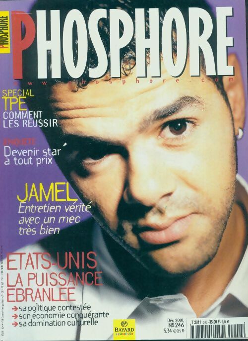 Livrenpoche : Phosphore n°246 : Jamel / Etats-Unis, la puissance ébranlée - Collectif - Livre