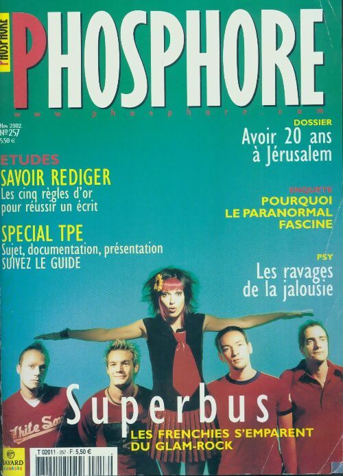 Livrenpoche : Phosphore n°257 : Savoir rédiger / Spécial TPE - Collectif - Livre