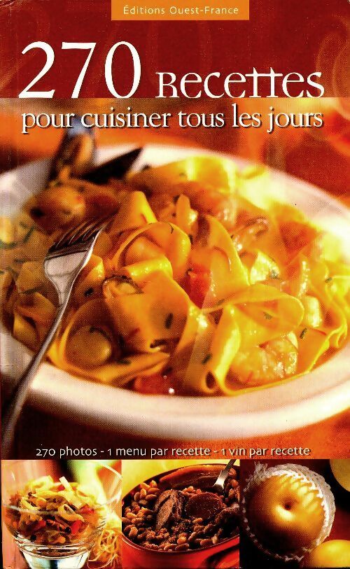 Livrenpoche : 270 recettes pour cuisiner tous les jours - Collectif - Livre