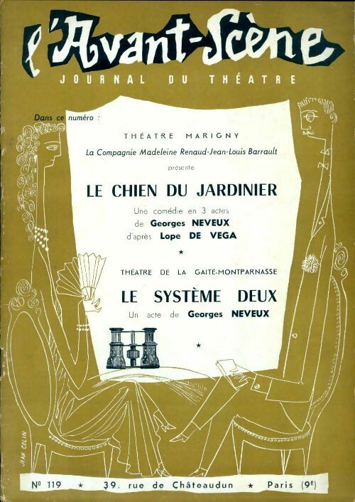 Livrenpoche : L'avant scène théâtre n°119 : Le chien du jardinier de g. Neveux - Collectif - Livre