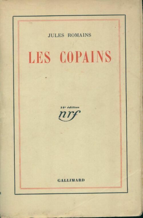 Livrenpoche : Les copains - Jules Romains - Livre