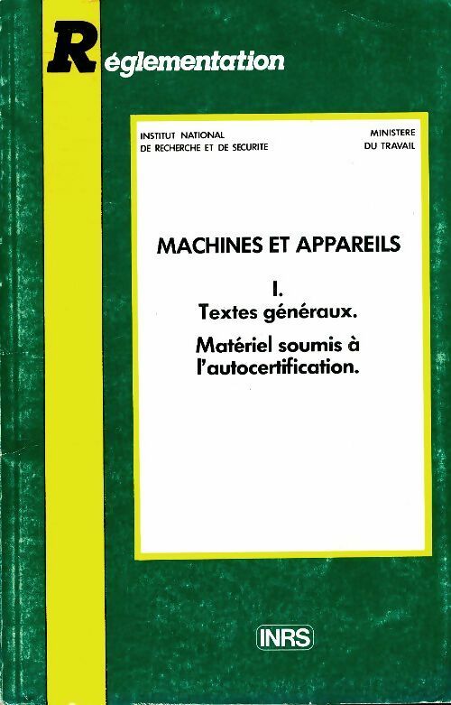 Livrenpoche : Machines et appareils - Collectif - Livre