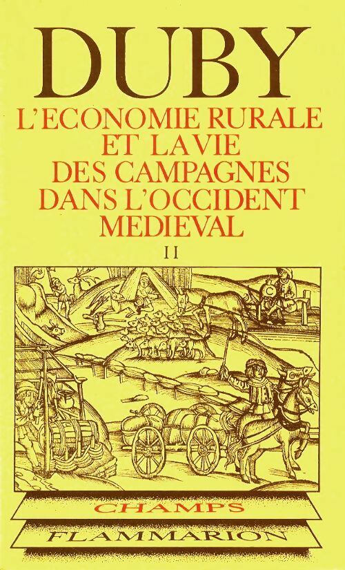 Livrenpoche : L'économie rurale et la vie des campagnes dans l'occident médiéval Tome II - Georges Duby - Livre