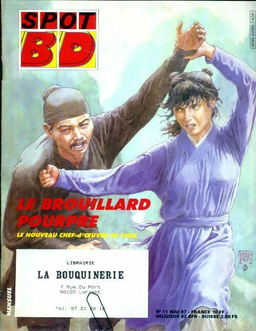 Livrenpoche : Spot BD n°11 : Le brouillard pourpre - Collectif - Livre