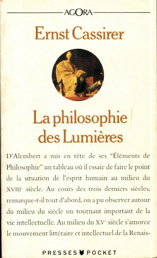 La philosophie des Lumières - Ernst Cassirer - Livre