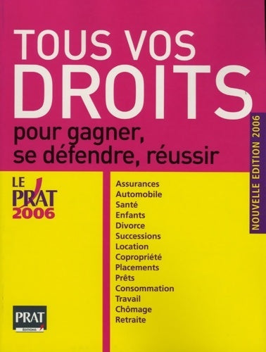 Livrenpoche : Tous vos droits : Pour gagner se défendre réussir 2005 - Isabelle Resmond-Michel - Livre
