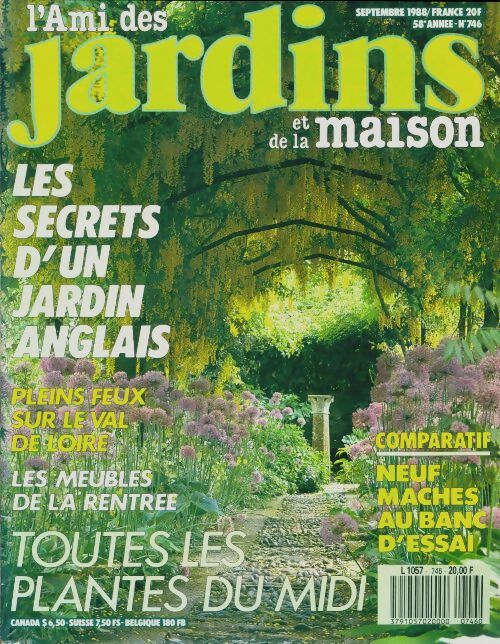 Livrenpoche : L'ami des jardins et de la maison n°746 : Les secrets d'un jardin anglais - Collectif - Livre