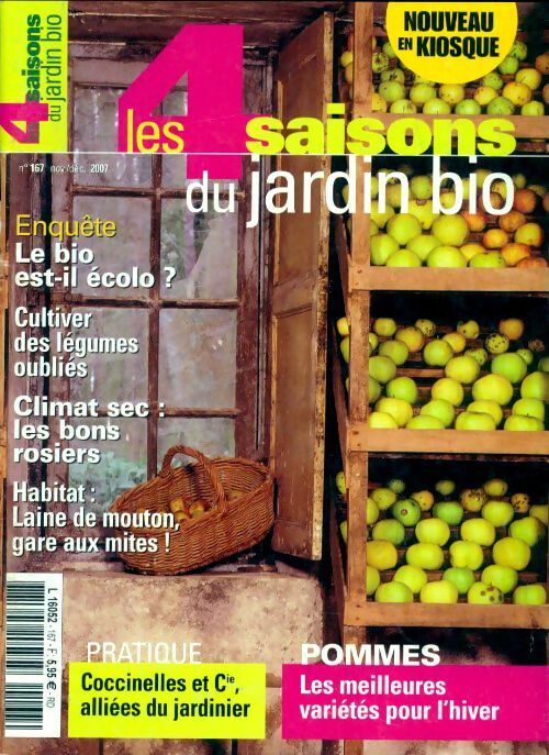 Livrenpoche : Les 4 saisons du jardin bio n°167 - Collectif - Livre