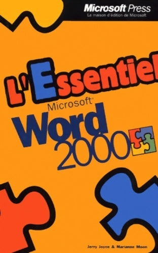 Livrenpoche : L'essentiel Microsoft Word 2000 - Marianne Moon - Livre