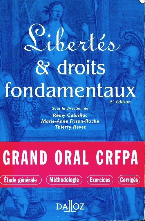 Livrenpoche : Droits et libertés fondamentaux - Rémy Cabrillac - Livre