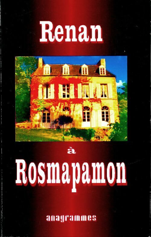 Livrenpoche : Renan à Rosmapamon - Jean Balcou - Livre