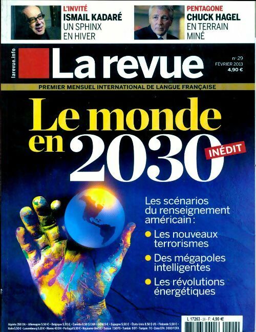 Livrenpoche : La revue n°29 : Le monde en 2030 - Collectif - Livre