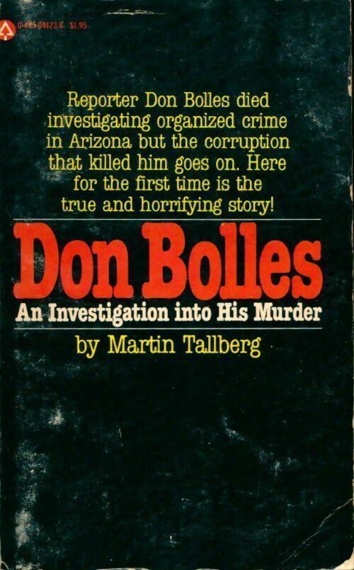 Livrenpoche : Don bolles an investigation into his murder - Collectif - Livre